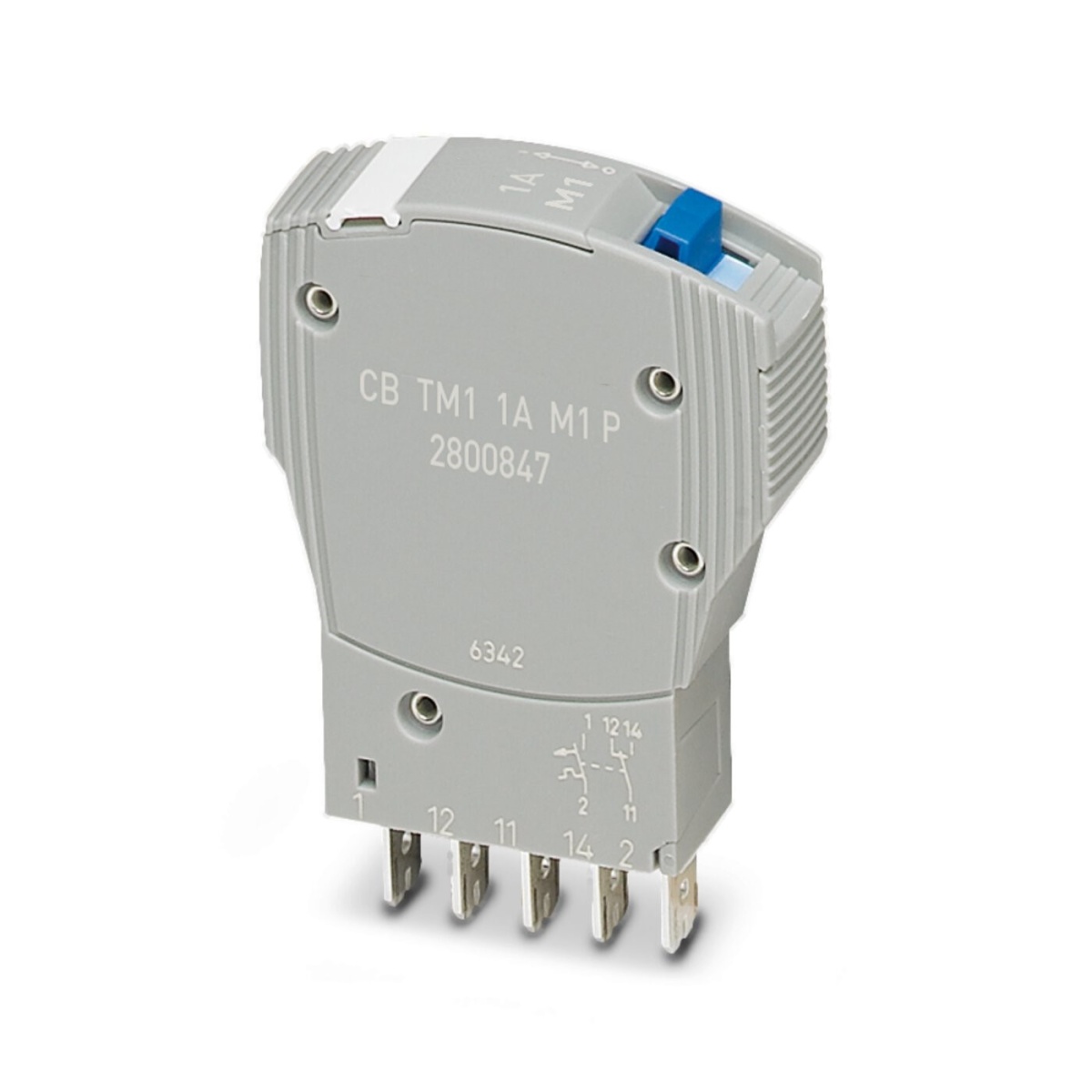 CB TM1 1A M1 P, Термомагнитный защитный выключатель