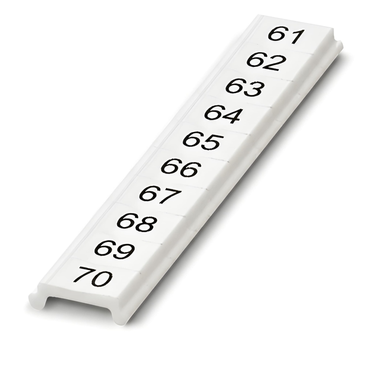 ПМКП 3,5,ВЕРТ: 61-70, Шильдик маркировочный