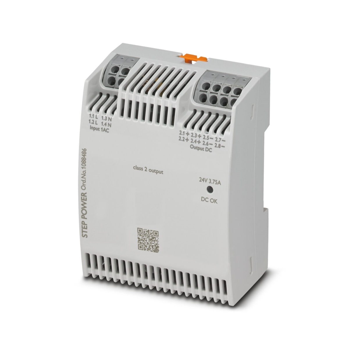 STEP3-PS/1AC/24DC/3.75/PT/FL, Источники питания