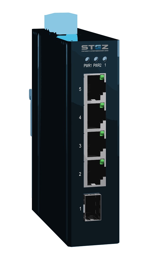 STEZ1004-SFP, Коммутатор неуправляемый