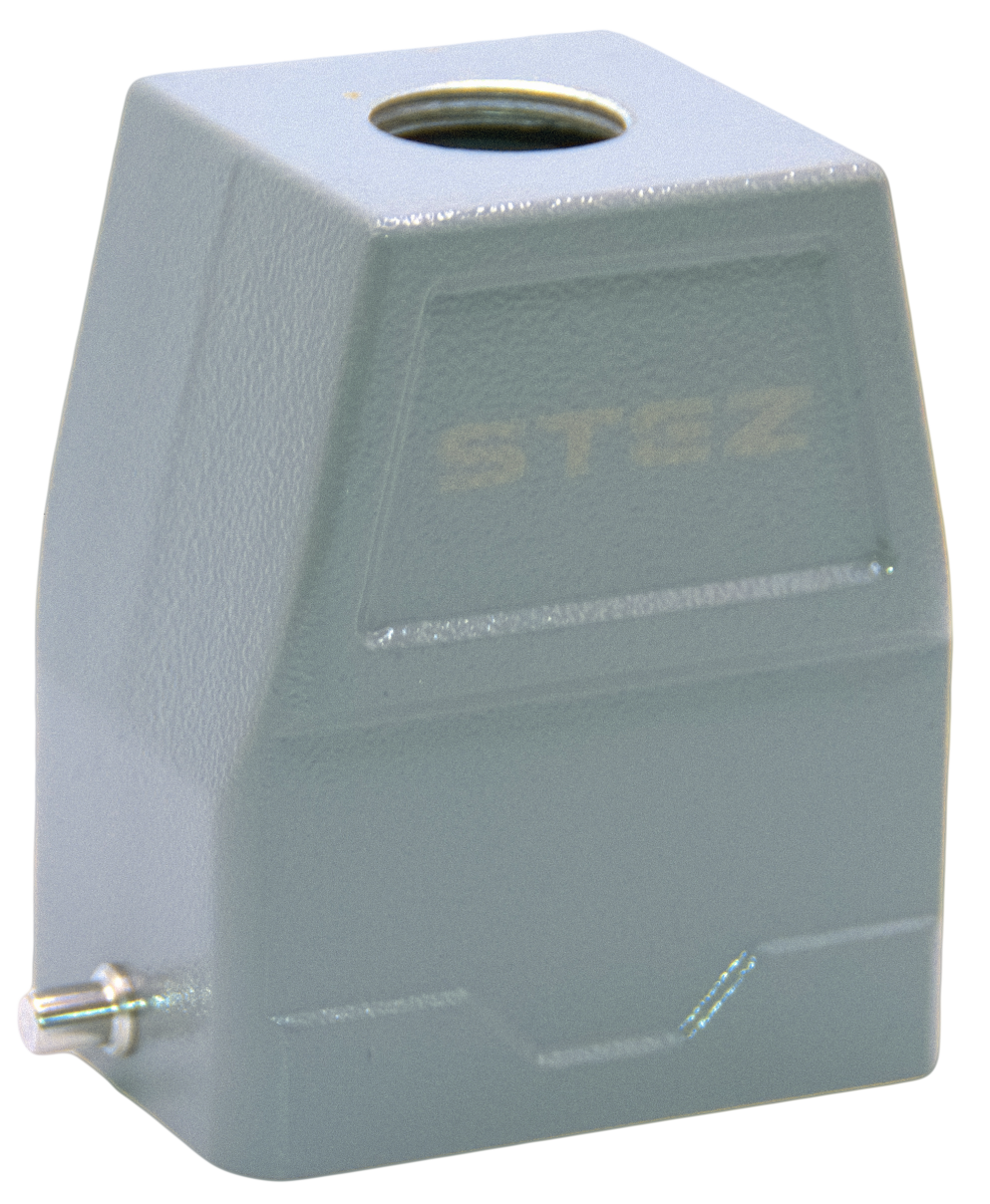 HDC-PH6BD-U-2P-1/M20-A, Корпус со скобами-фиксаторами