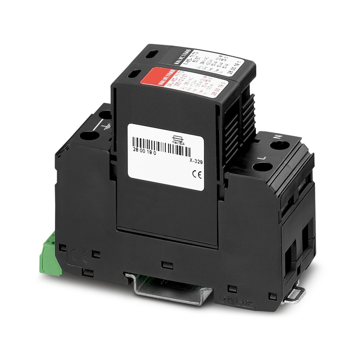 VAL-MS-T1/T2 335/12.5/1+1-FM, Молниеотвод / разрядник для защиты от импульсных перенапряжений типа 1/2