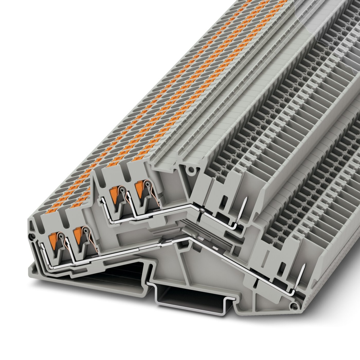 PTTBS 2,5-TWIN/2P, Двухъярусные клеммы