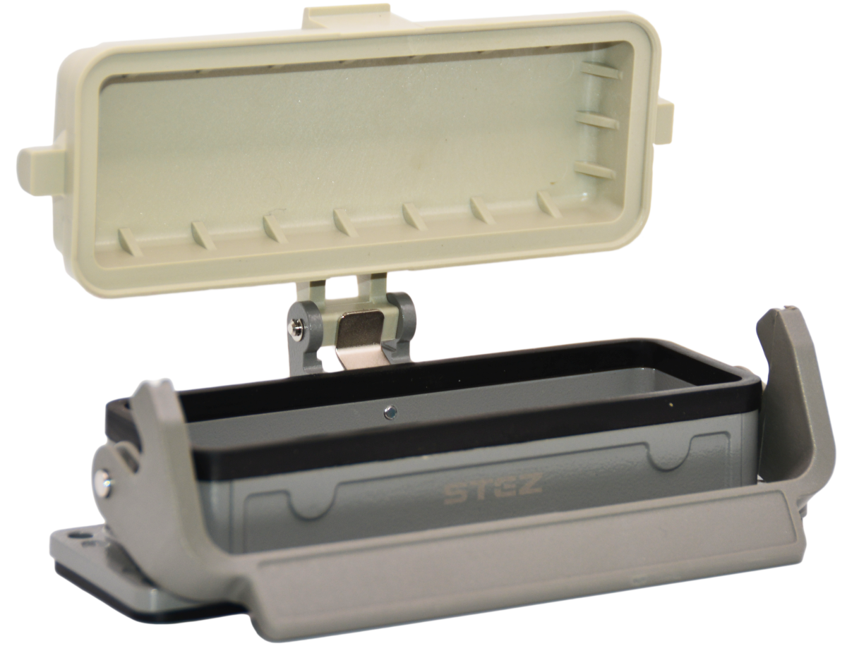 HDC-SH24B-D-1L(C), Корпус со скобами-фиксаторами