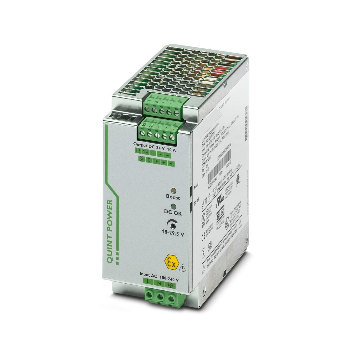 QUINT-PS/1AC/24DC/10/CO, Источник питания, с защитным покрытием