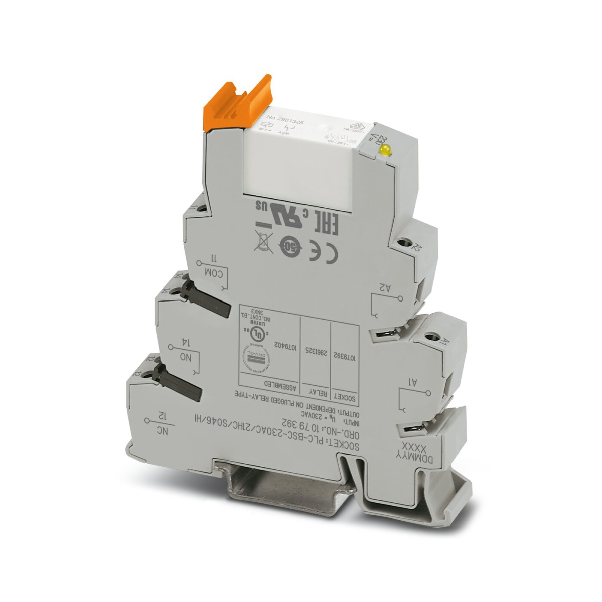 PLC-RSC-230AC/21HC/SO46/HI, Релейный модуль