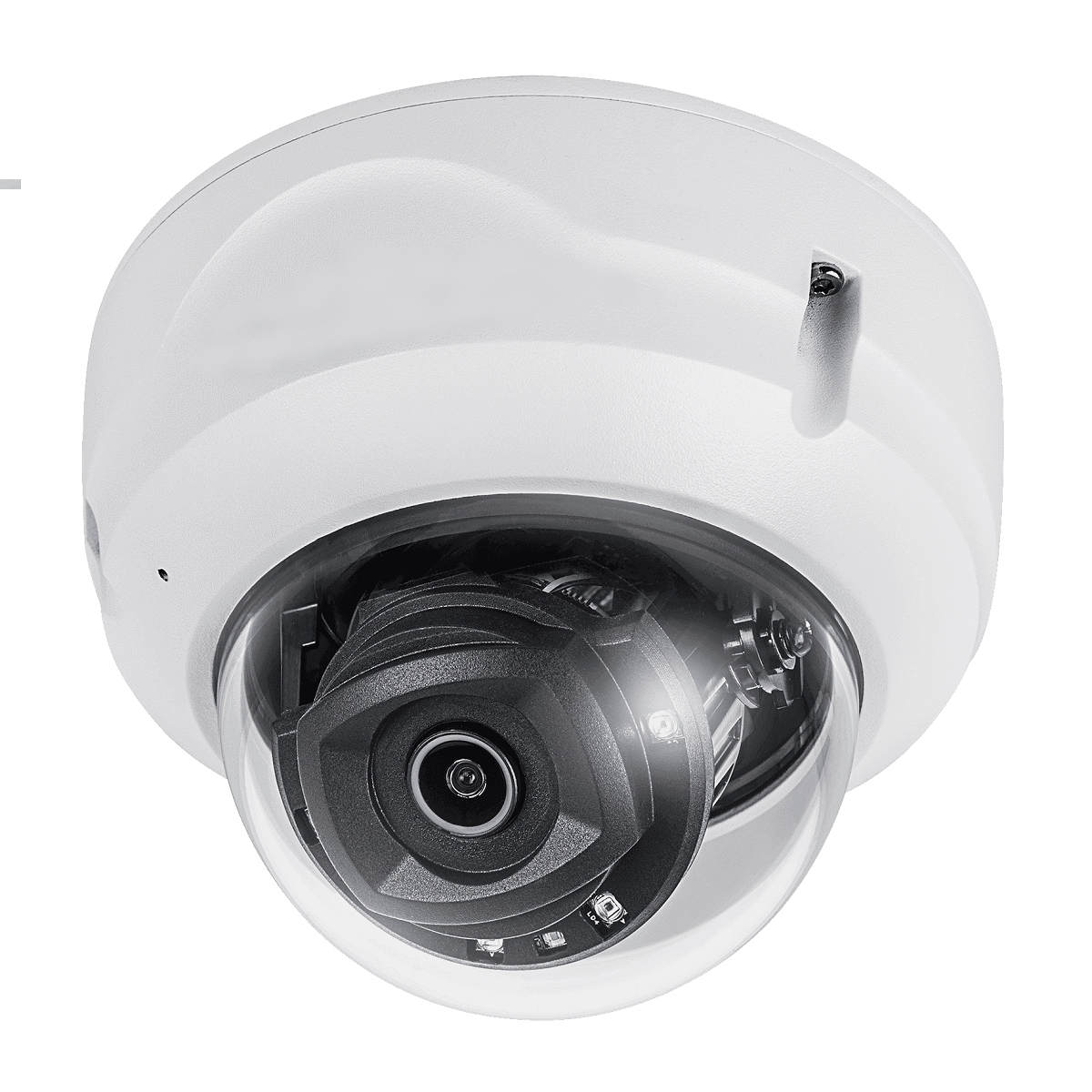 KV-P3015-LVE, Сетевая уличная видеокамера в купольном исполнении, 5МП объектив 2,8-10 мм