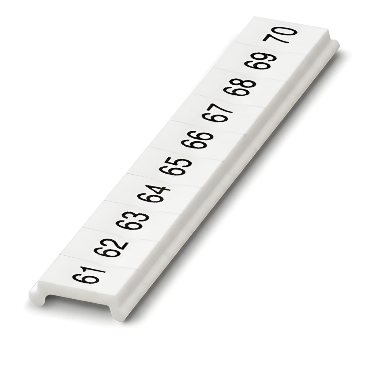 ПМКП 3,5,ГОРИЗ: 61-70, Шильдик маркировочный