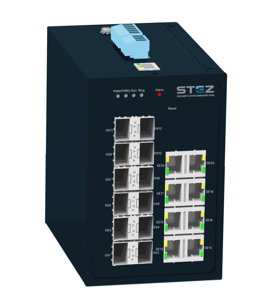 STEZ3208G-12GSFP, Коммутатор управляемый