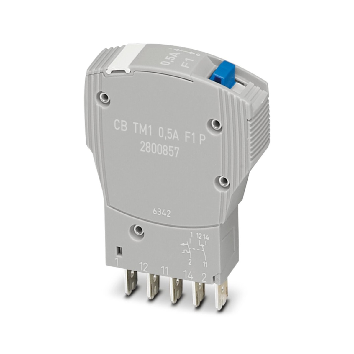 CB TM1 0.5A F1 P, Термомагнитный защитный выключатель