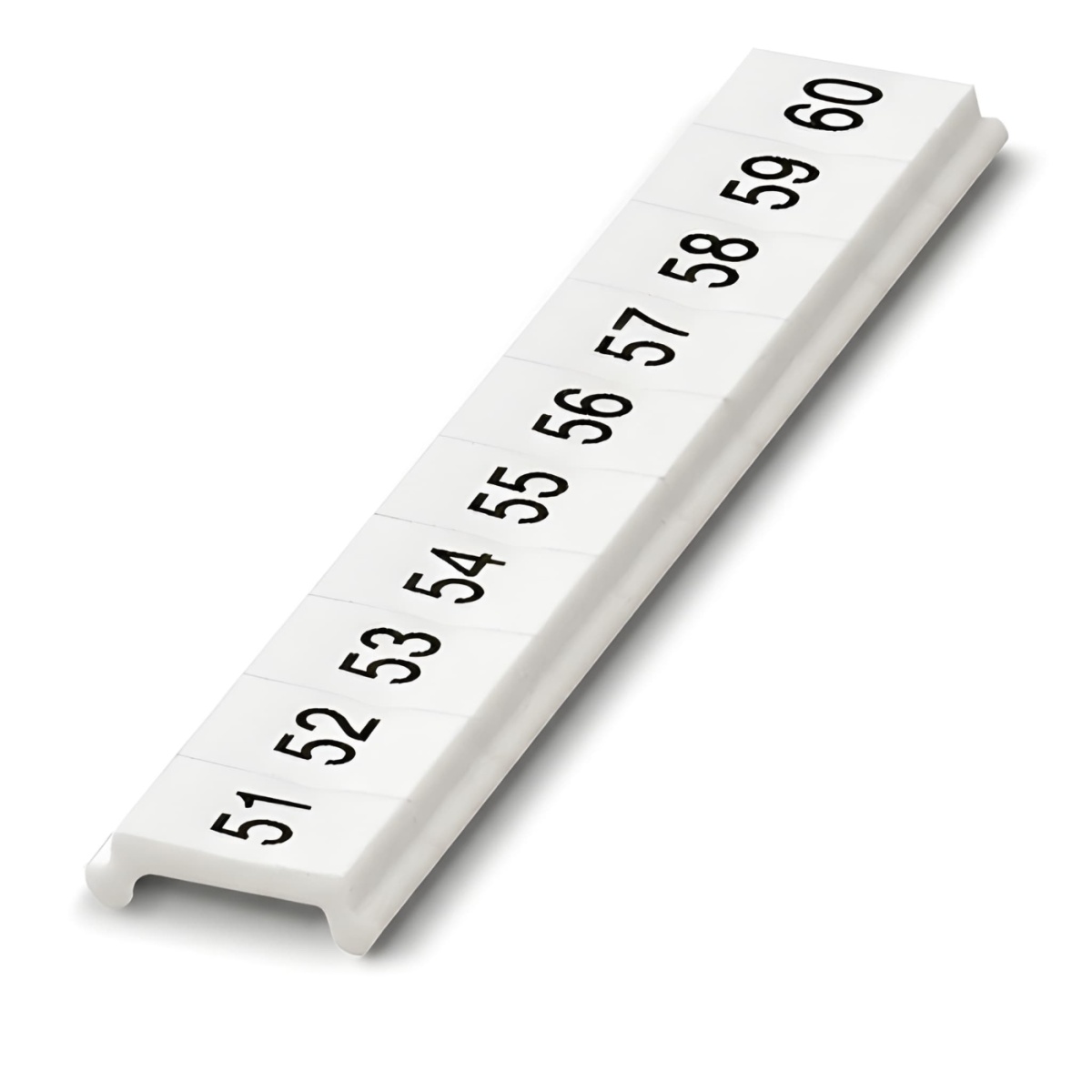 ПМКП 3,5,ГОРИЗ: 51-60, Шильдик маркировочный