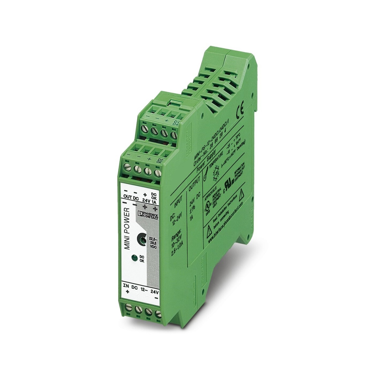 MINI-PS- 12- 24DC/24DC/1, Преобразователь DC/DC