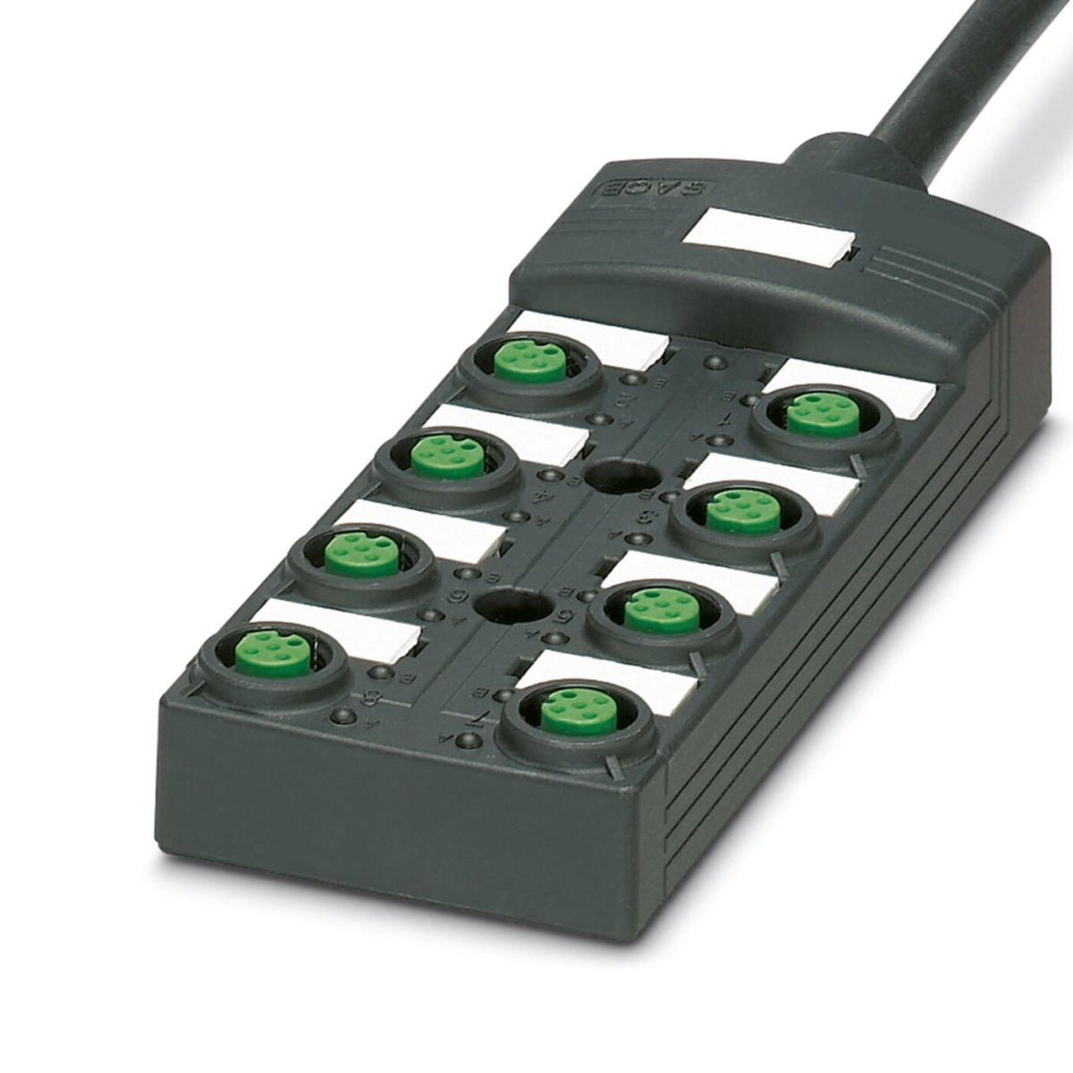 SACB-8/ 8-L-15,0PUR SCO P, Коробка датчика и исполнительного элемента