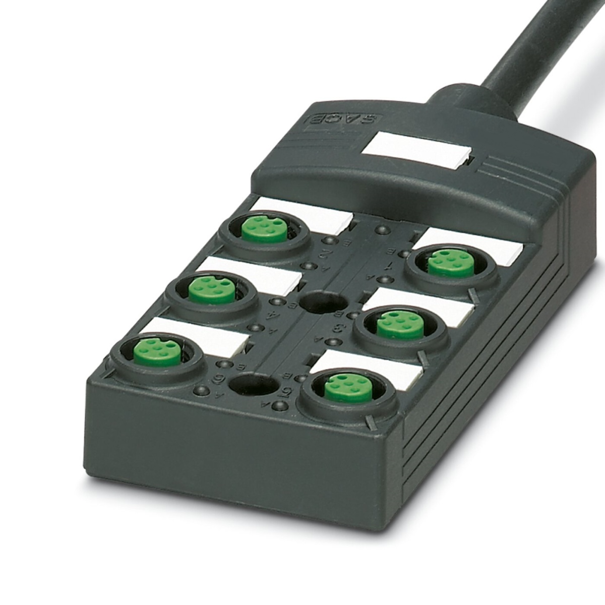 SACB-6/12-L- 5,0PUR SCO P, Коробка датчика и исполнительного элемента