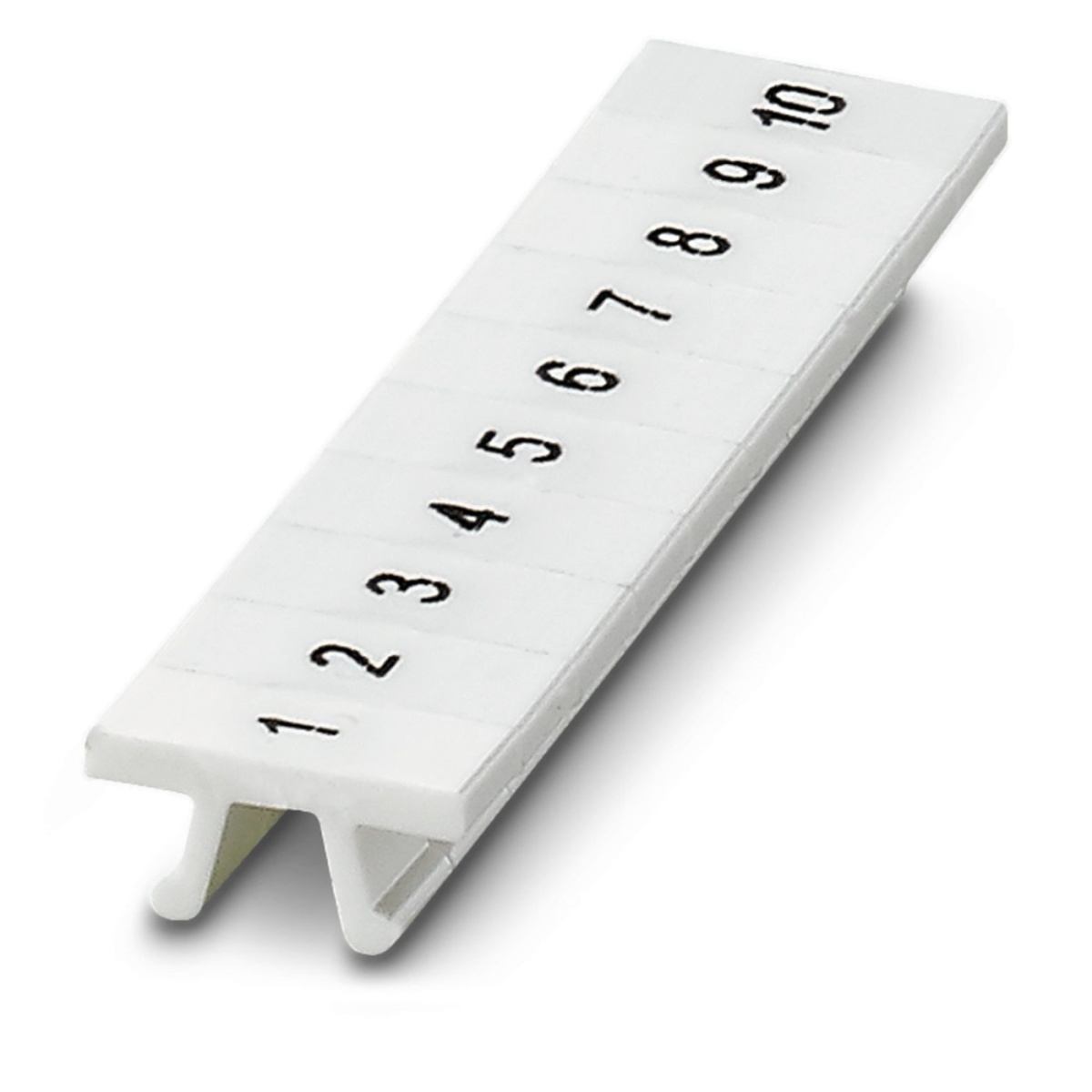 ПМК 4,ГОРИЗ: 1-10, Шильдик маркировочный в составе полосок (по 10 шильдиков)