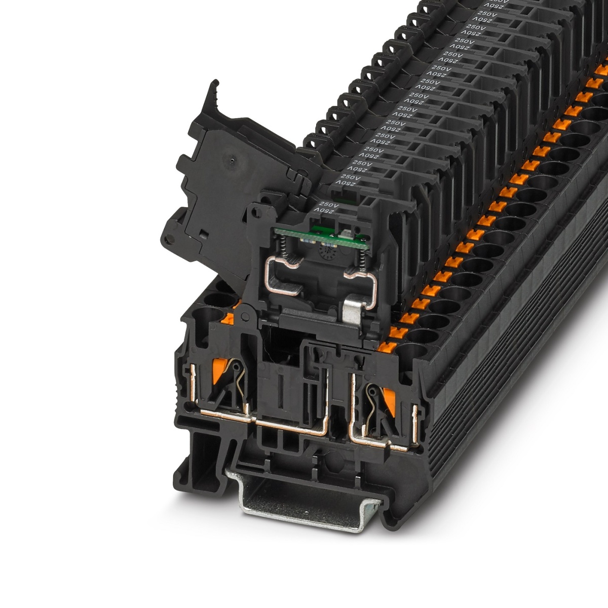 КНБ 4-2 П250 (5х20), Клемма проходная