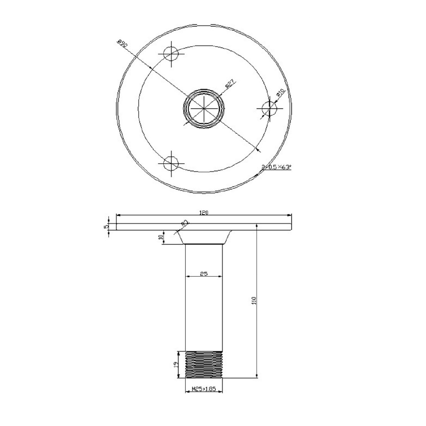 PTS-ANT-MOUNT-BASE