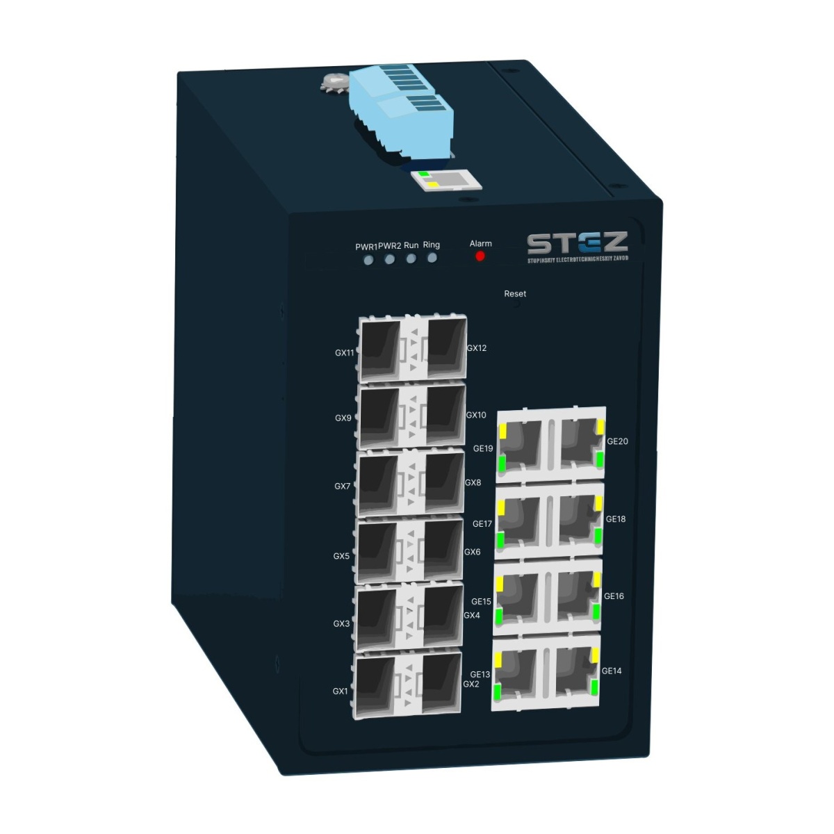 STEZ3000-8G-12GSFP-24-L2, Коммутатор управляемый