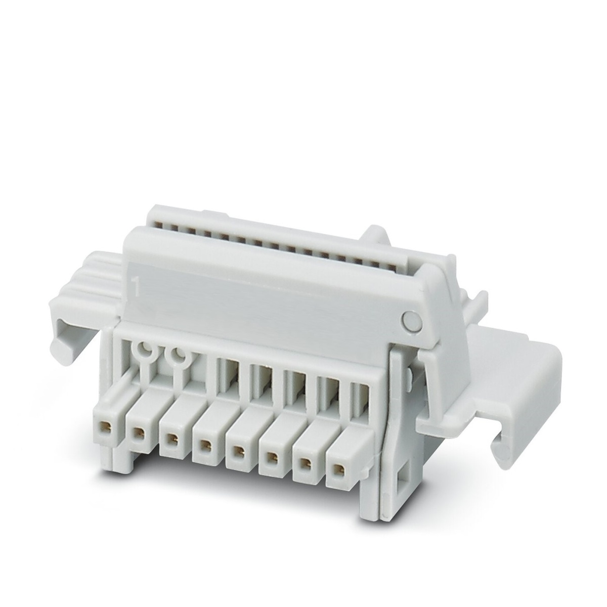 TBUS8-18,8-PPPPSSSS-7035, Шинные соединители на DIN-рейку