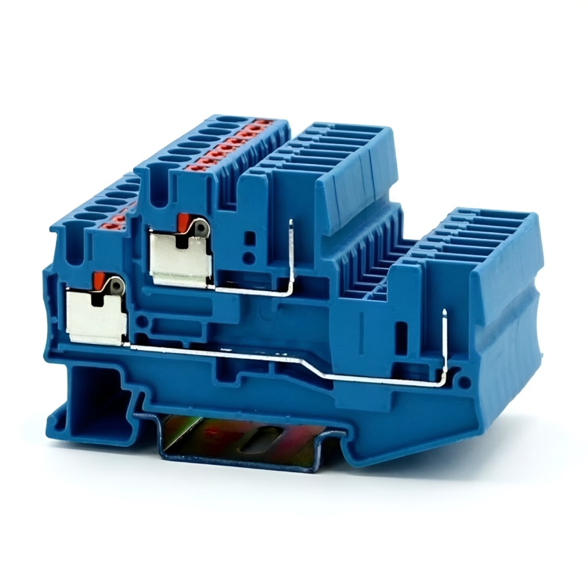 КНБ 2,5-2У-2КО-С, Клемма двухуровневая штекерная