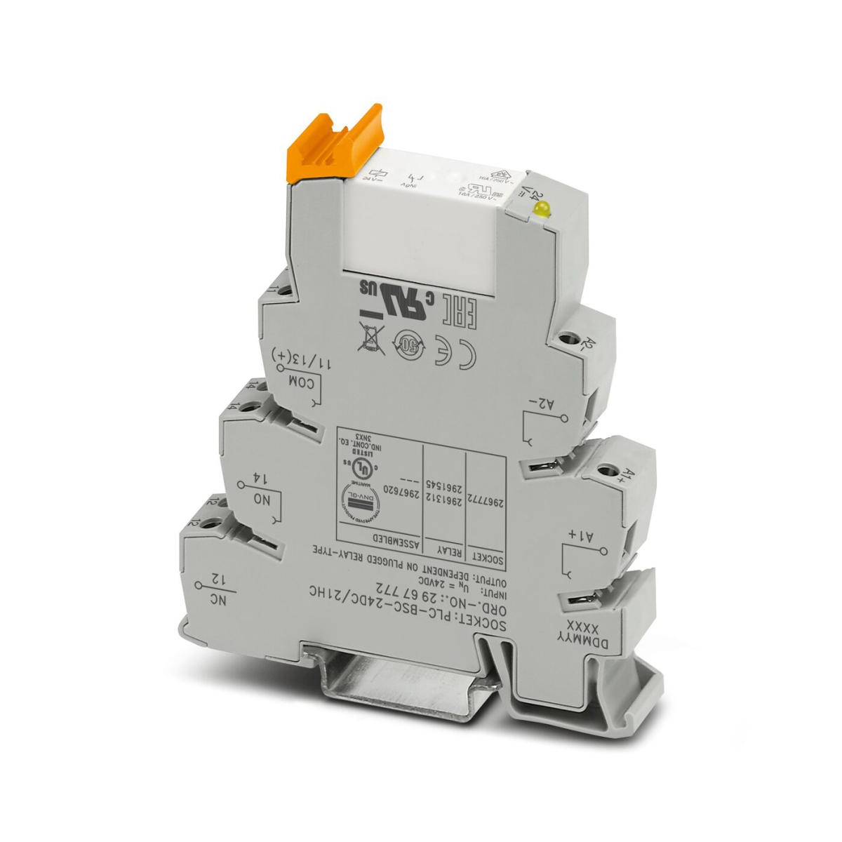 PLC-RSC- 24DC/21HC, Релейный модуль
