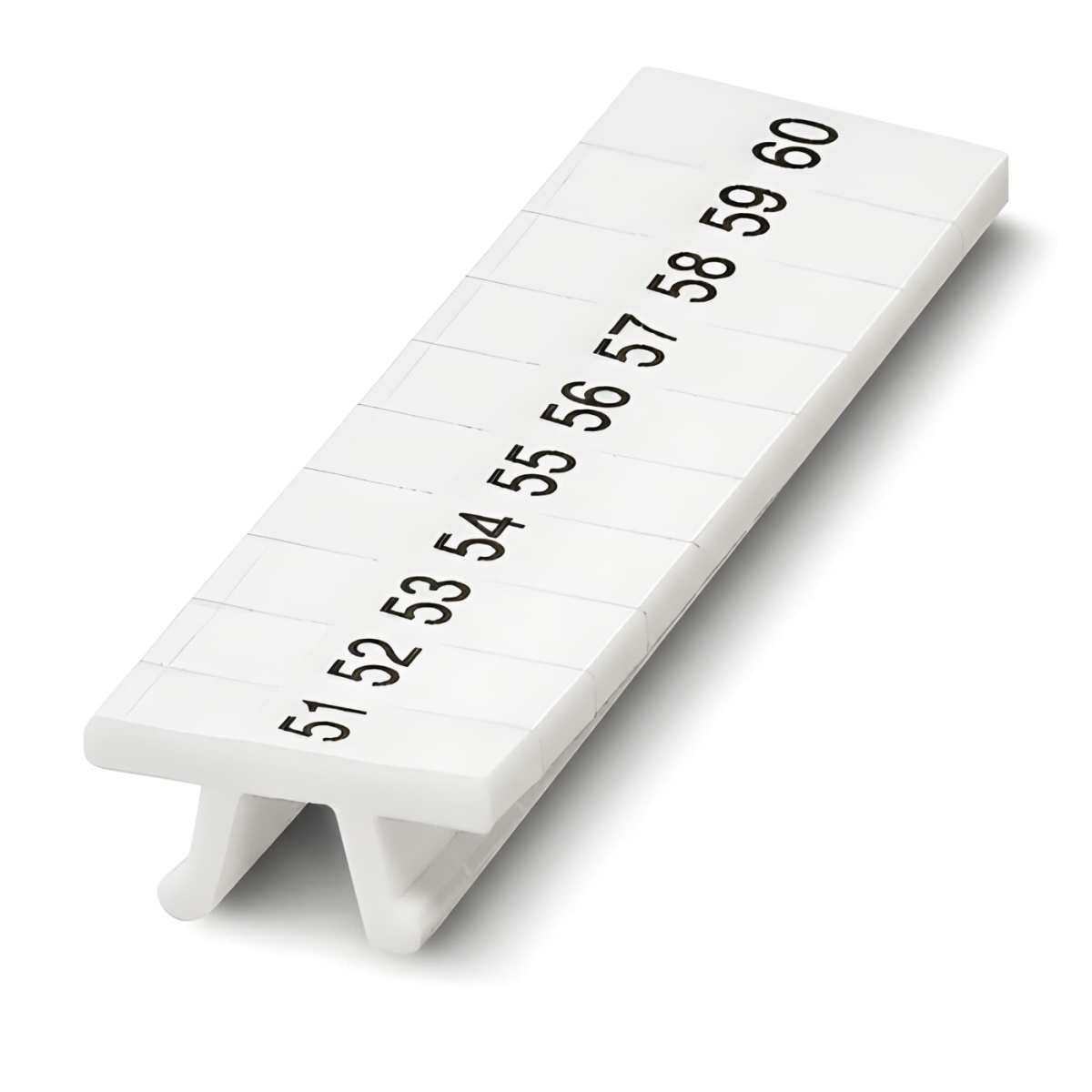 ПМК 3,5,ГОРИЗ: 51-60, Шильдик маркировочный