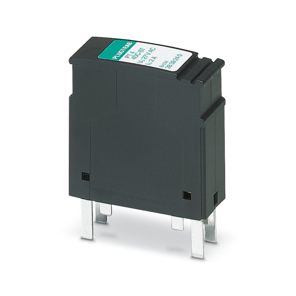 PT 4-24DC-ST, Штекерный модуль для защиты от перенапр-й