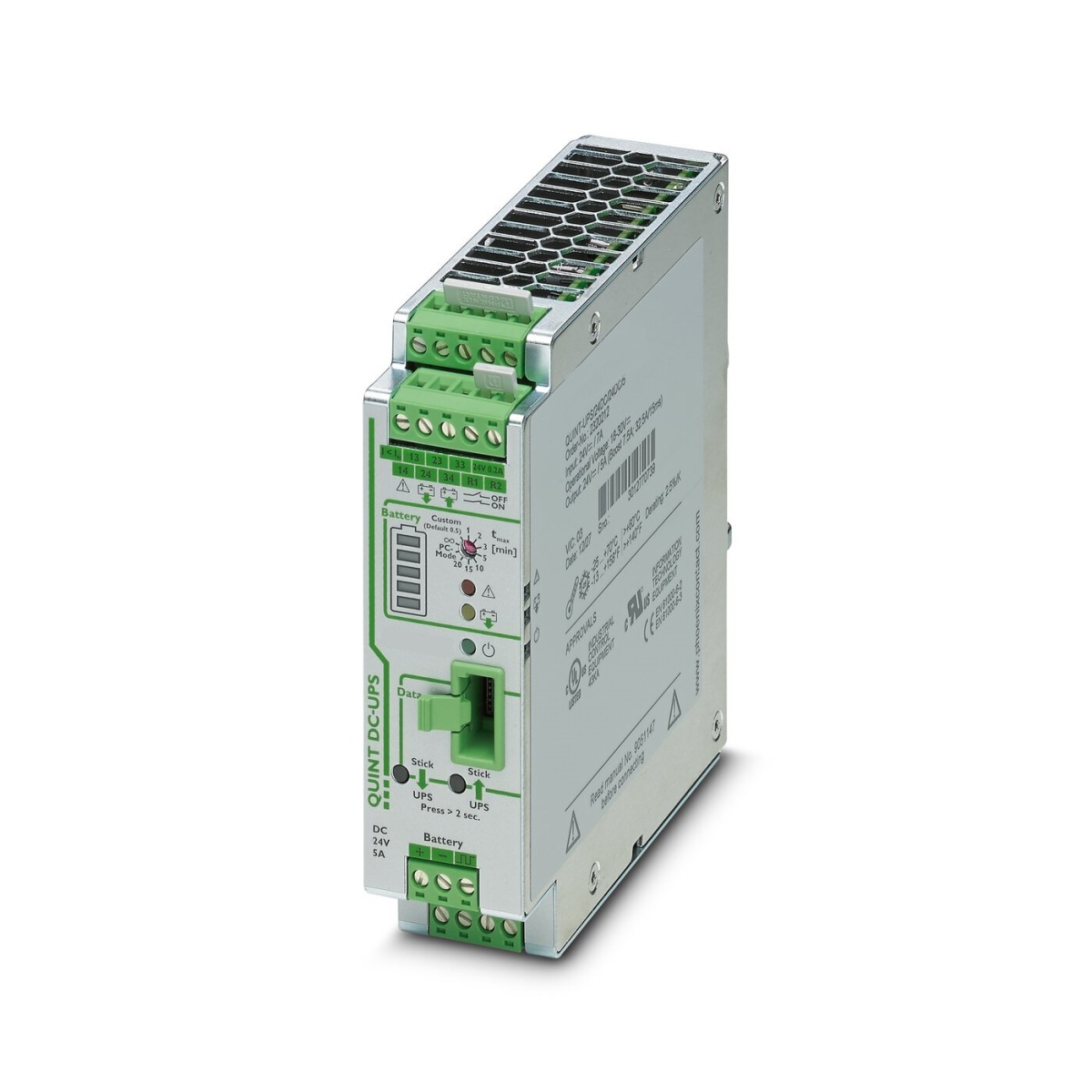 QUINT-UPS/ 24DC/ 24DC/ 5, Источник бесперебойного питания