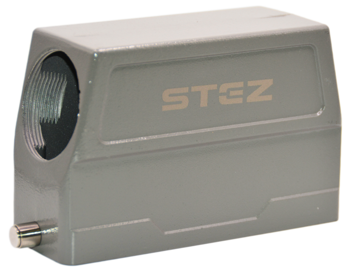 HDC-PH24BD-S-2P-1/M40, Корпус со скобами-фиксаторами