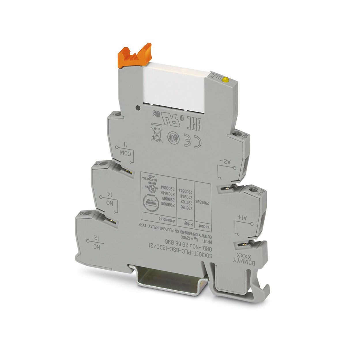PLC-RSC- 12DC/21, Релейный модуль