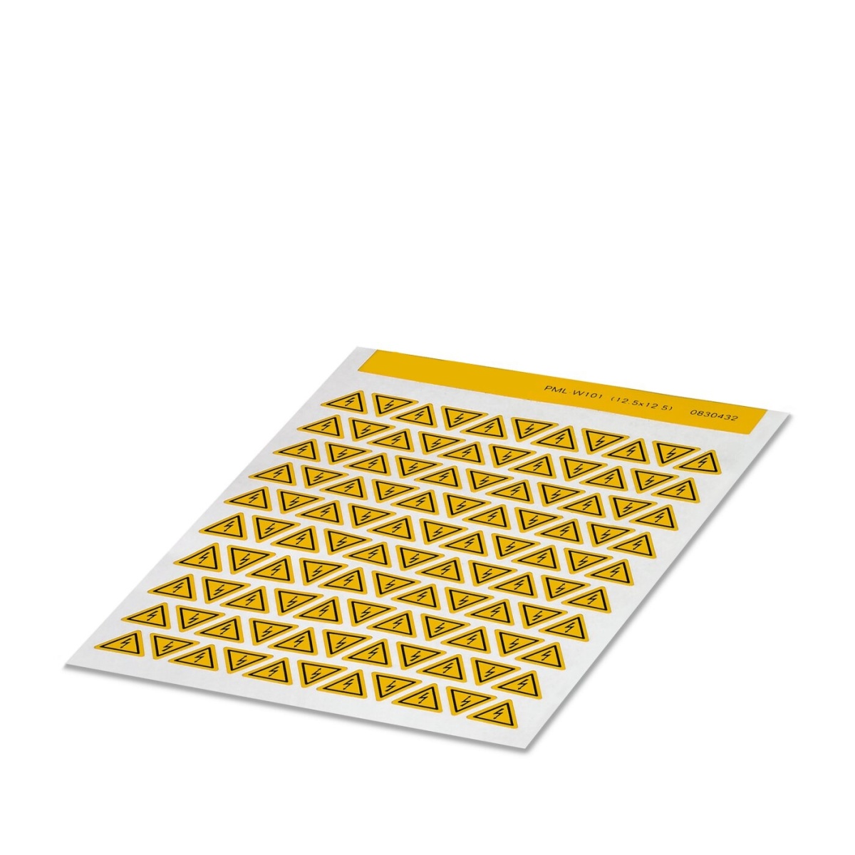 PML-W101 (12,5X12,5), Предупредительная табличка