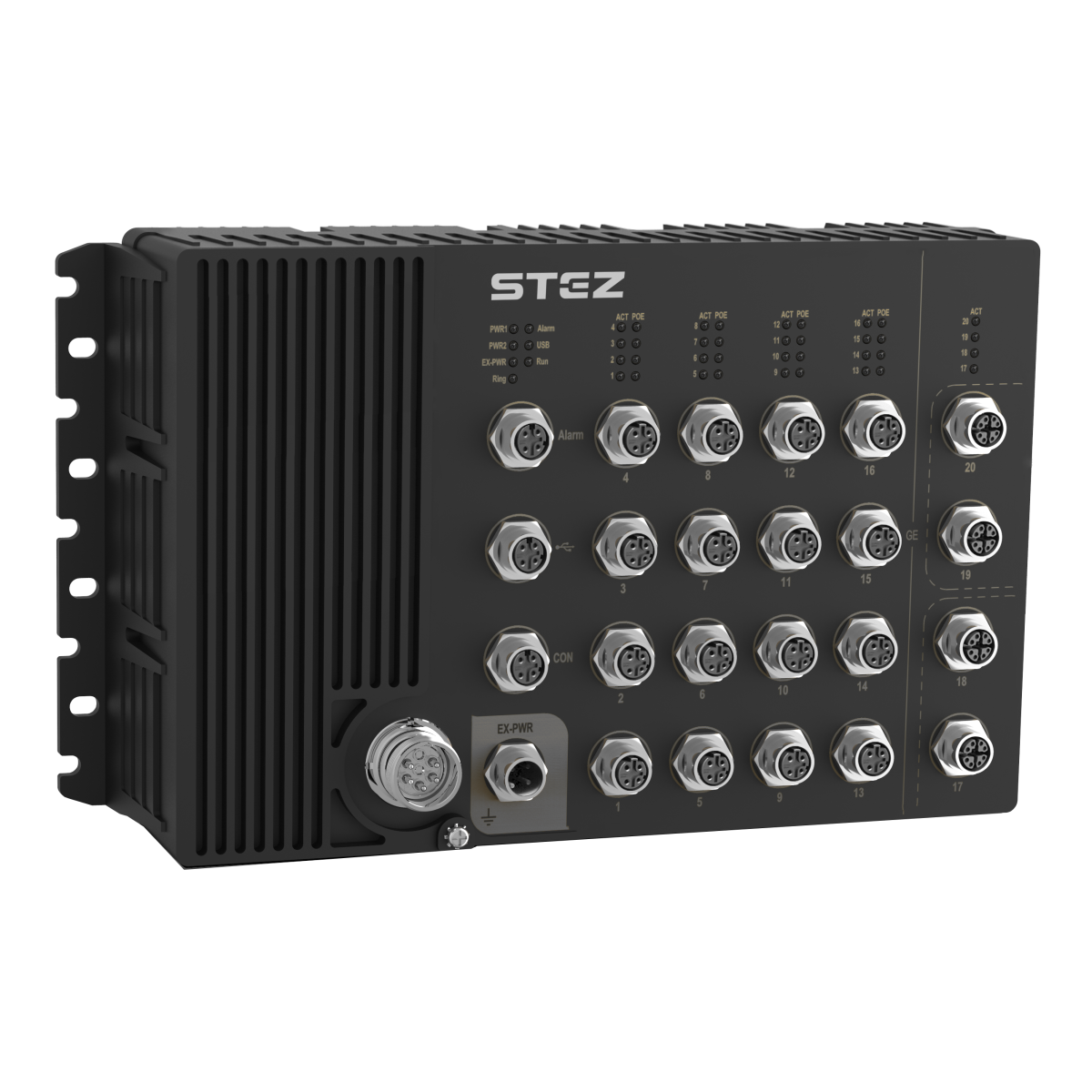 STEZ2116-4G-B-NAT, Коммутатор управляемый