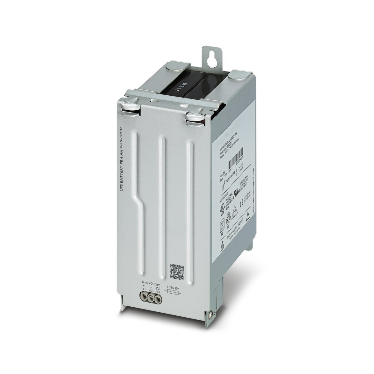 UPS-BAT/PB/24DC/4AH, Энергоаккумулятор