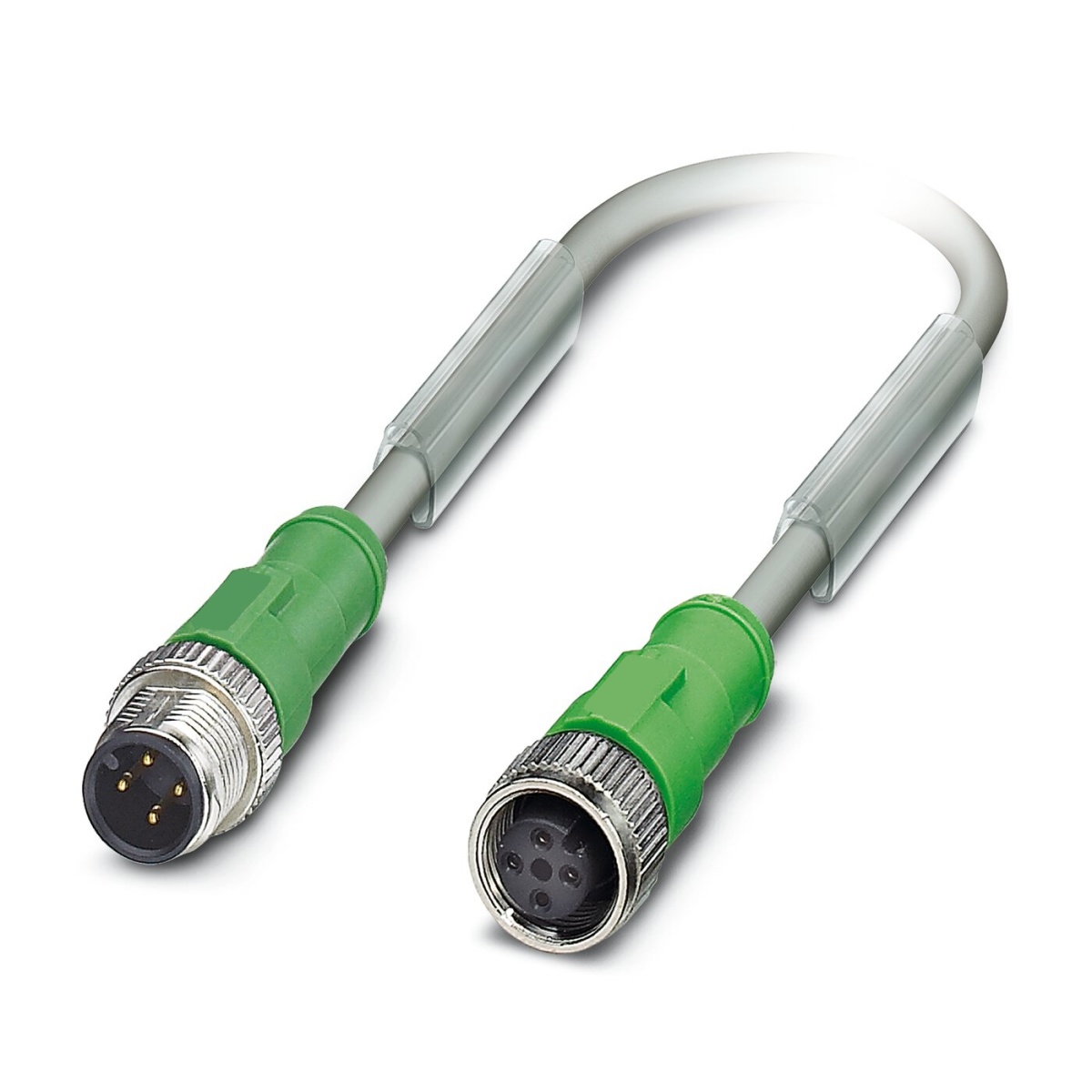 SAC-4P-M12MS/ 0,6-800/M12FS, Кабель для датчика / исполнительного элемента