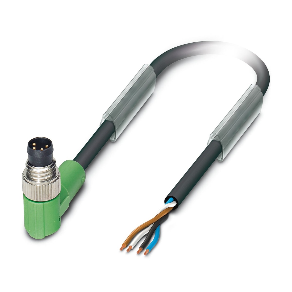 SAC-4P-M 8MR/1,5-PUR, Кабель для датчика / исполнительного элемента