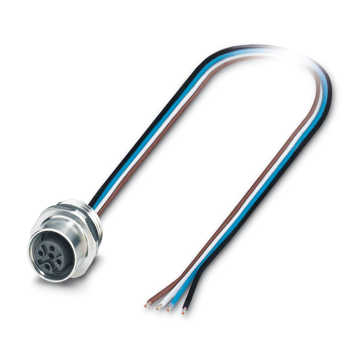 SACC-E-M12FS-4CON-PG 9/0,5 VA, Встраиваемые разъемы