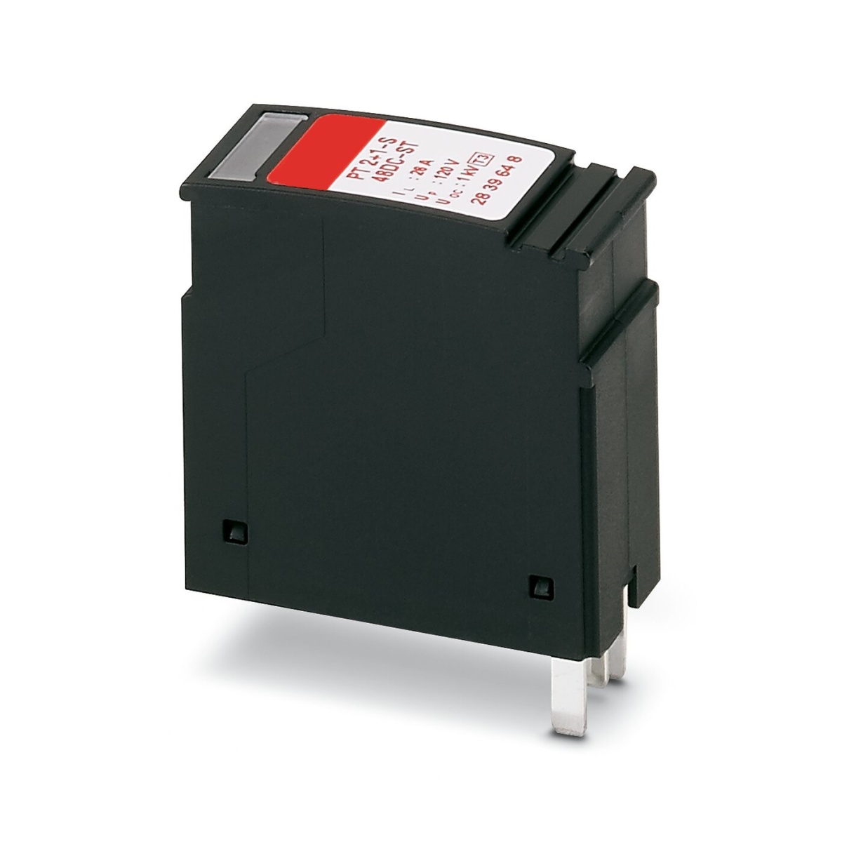 PT 2+1-S-48DC-ST, Штекерный модуль для защиты от перенапряжений, тип 3