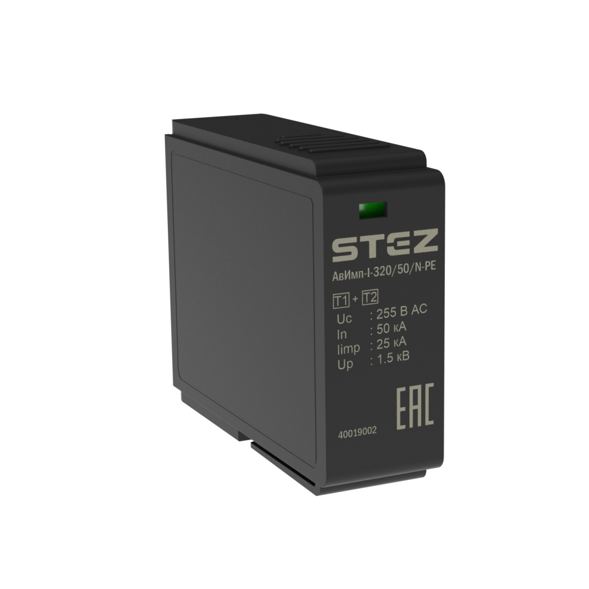 АвИмп-I-320/50/N-PE, Штекер сменный для УЗИП класса 1