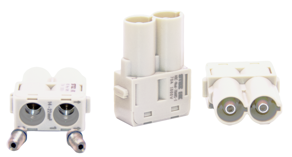 HDC-MOD-70AMS-I, Вставка контактная, модульная