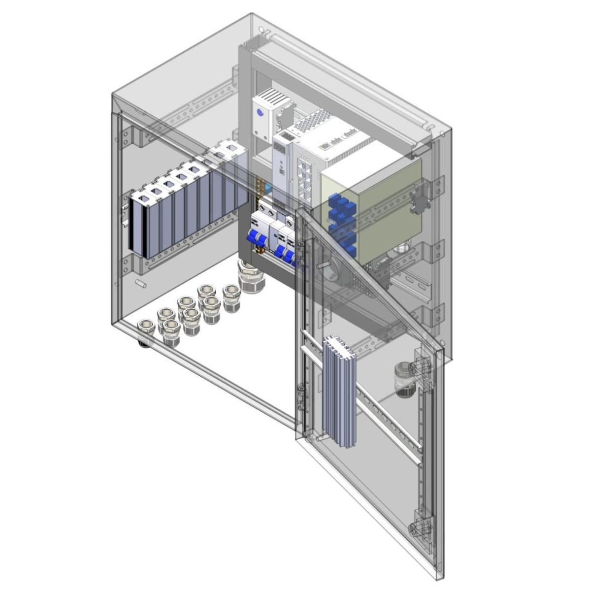 ШВУ-8.1, Шкаф видеонаблюдения уличный