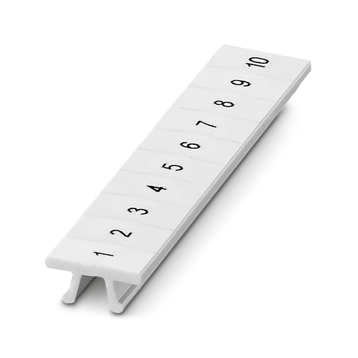 ПМК 5,ГОРИЗ: 1-10, Шильдик маркировочный в составе полосок (по 10 шильдиков)