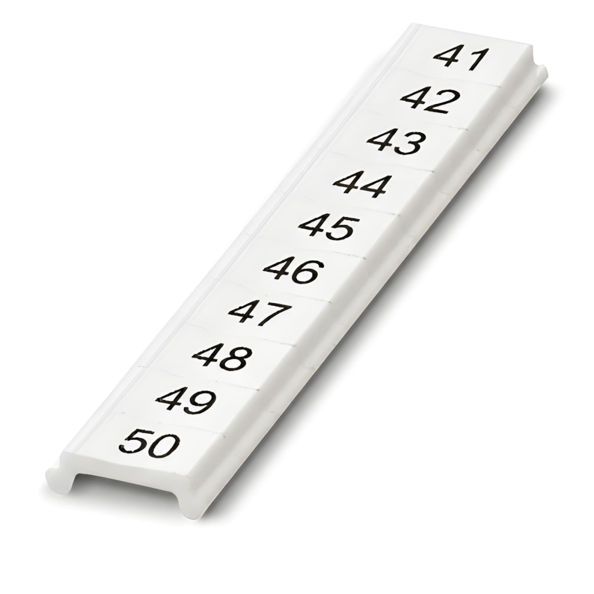 ПМКП 3,5,ВЕРТ: 41-50, Шильдик маркировочный