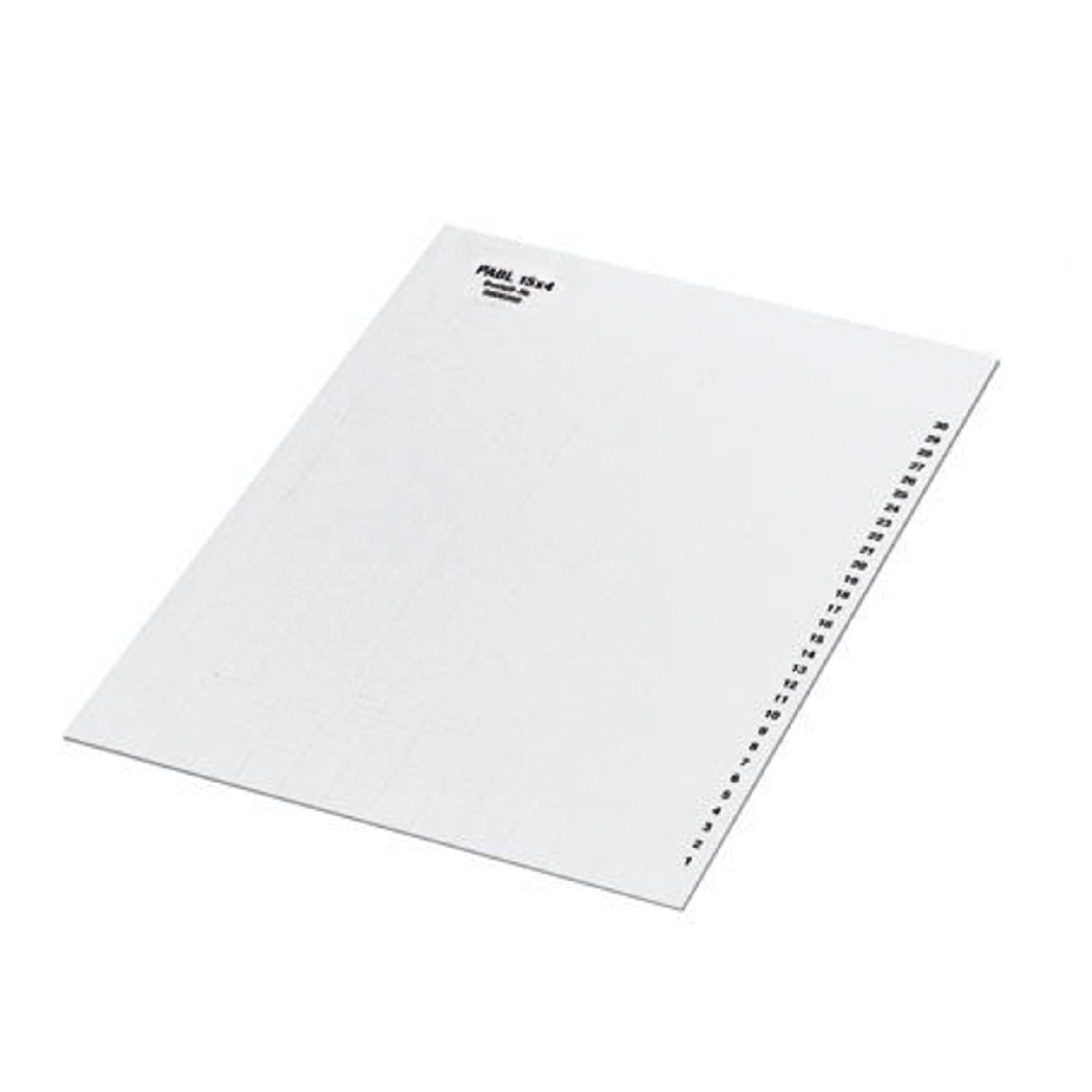 PABL 15X4, Маркировочные полосы