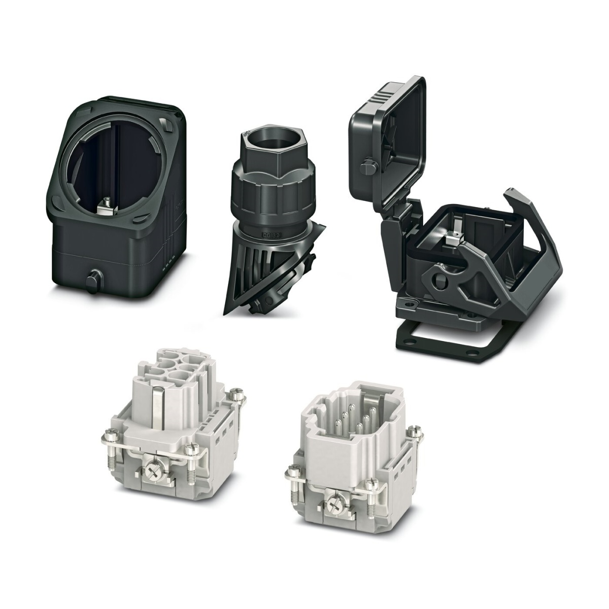 HC-EVO-B06PT-BWSC-HL-M20-PLRBK, Комплект вставных соединителей