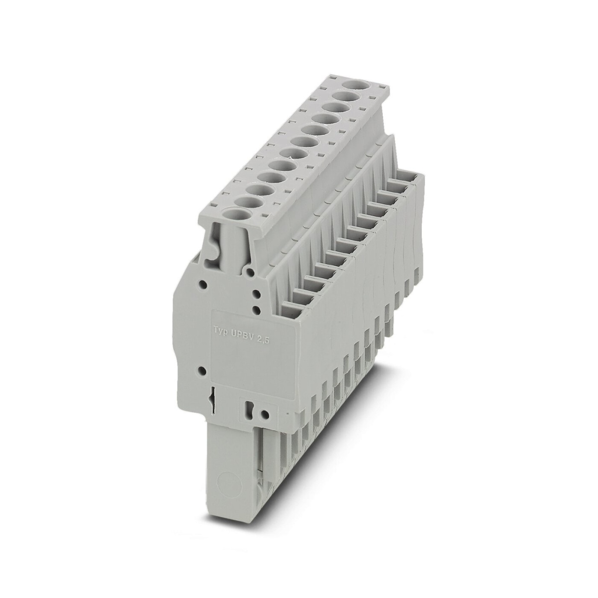 UPBV 2,5/12, Штекер