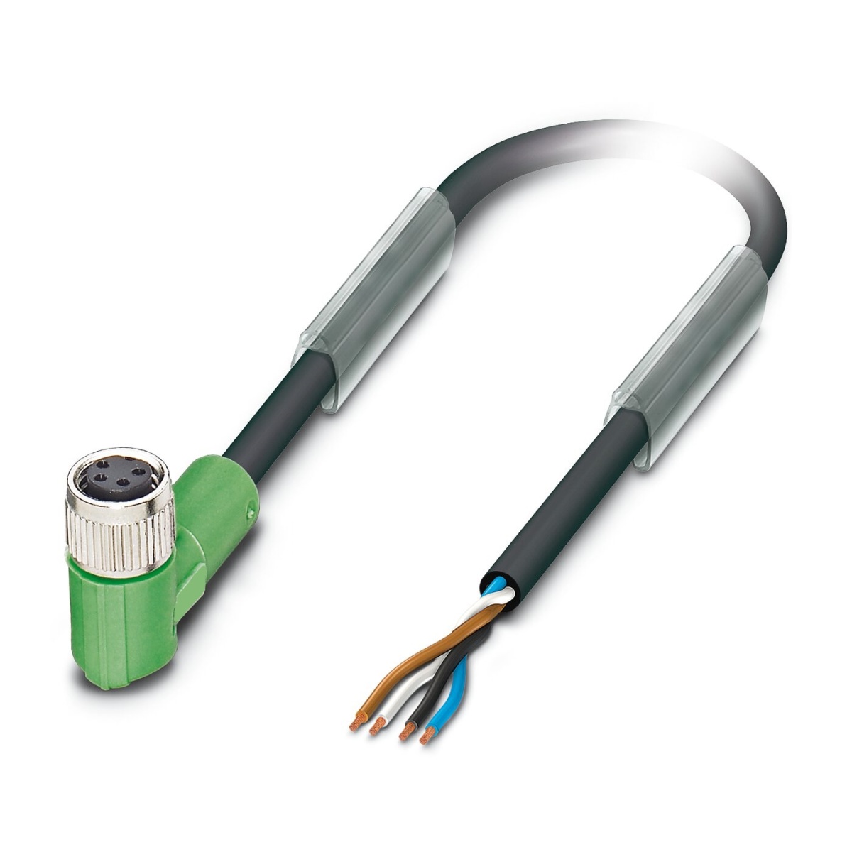 SAC-4P- 5,0-PVC/M 8FR, Кабель для датчика / исполнительного элемента