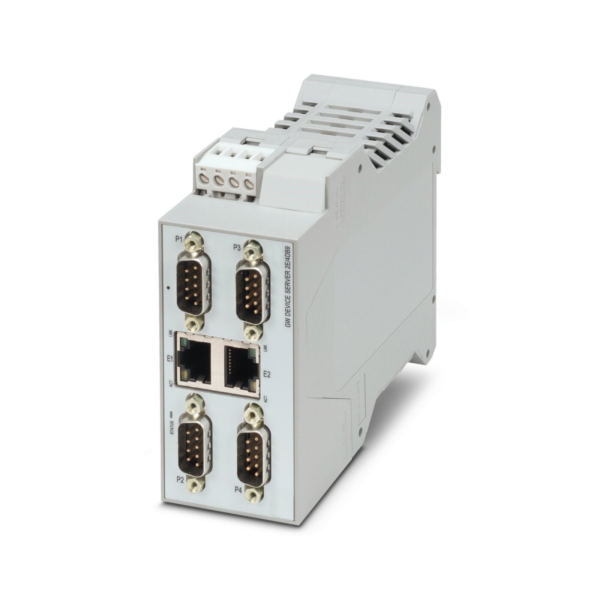 GW DEVICE SERVER 2E/4DB9, Преобразователь интерфейса