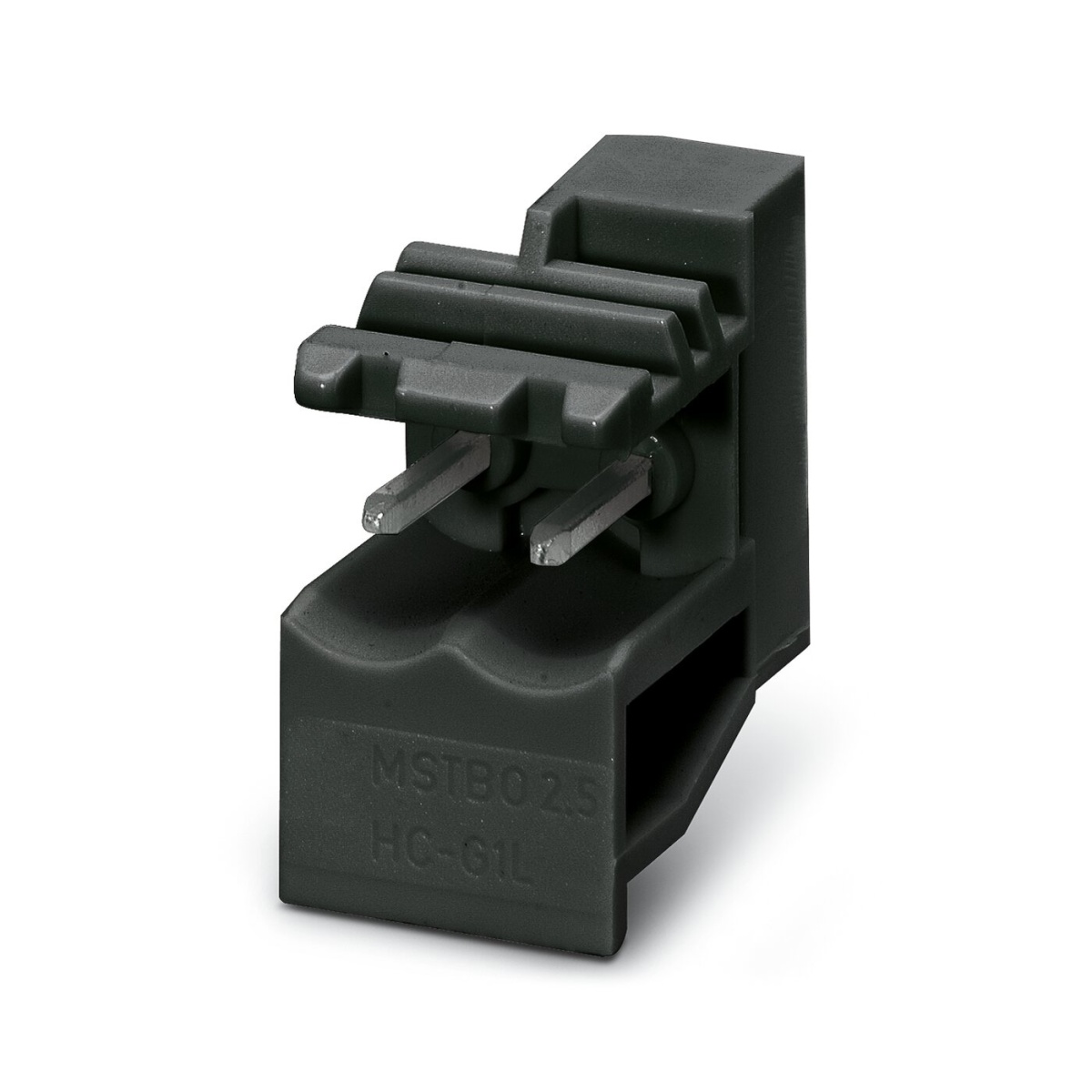 MSTBO 2,5/ 2-G1L BK, Корпусная часть для печатных плат