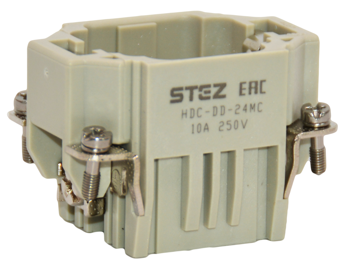 HDC-DD-24MC, Вставка контактная, постоянное число полюсов