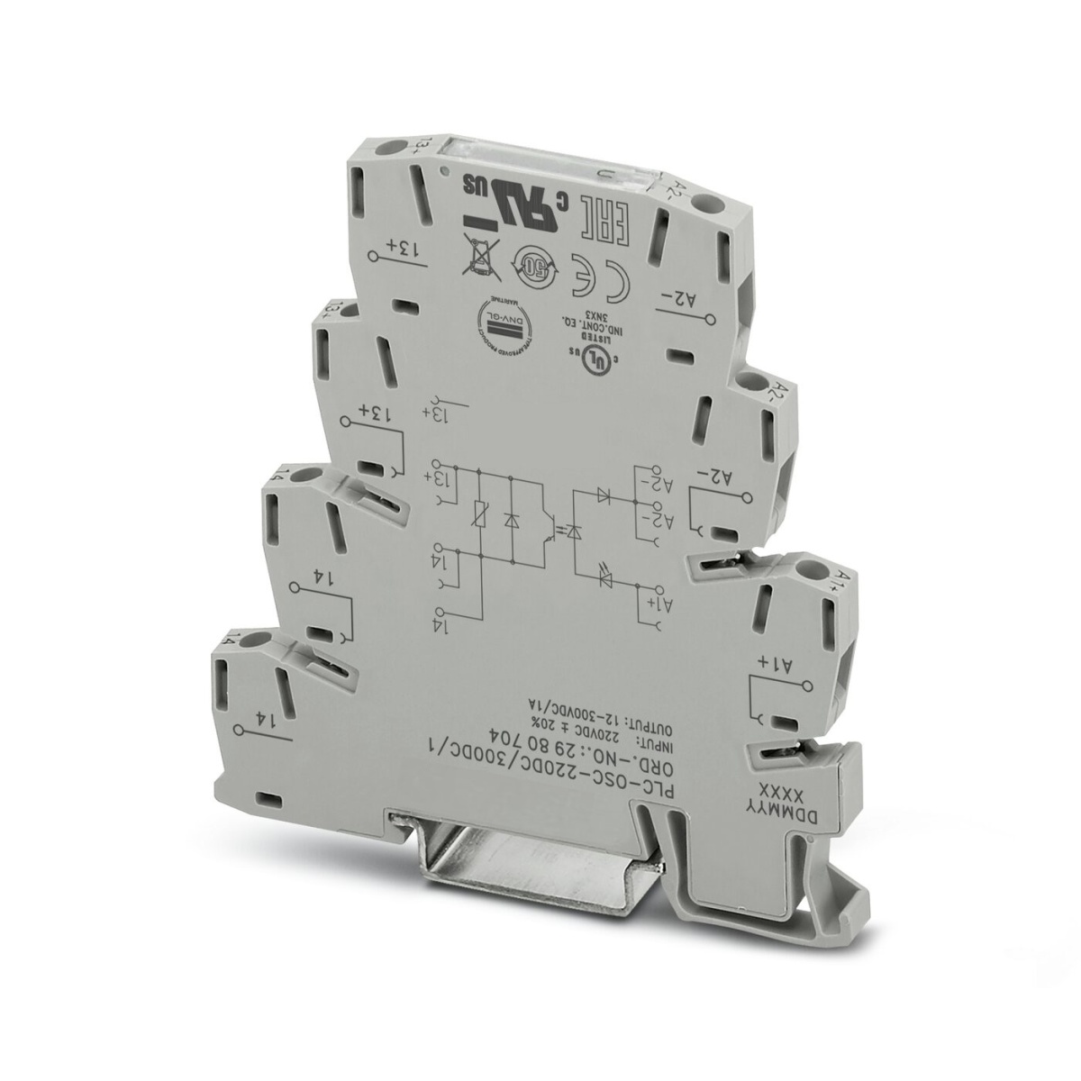 PLC-OSC-220DC/300DC/  1, Модуль полупроводникового реле